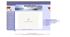 Desktop Screenshot of across.co.nz